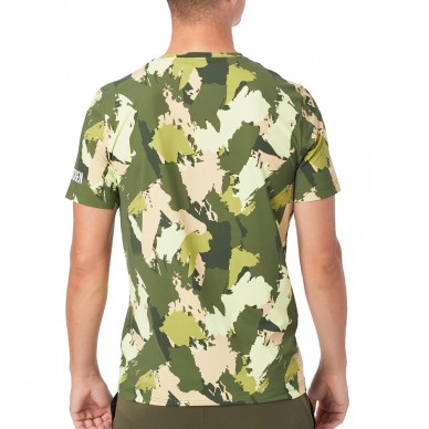 T-shirt Hydrogen Brushed Camo Tech green