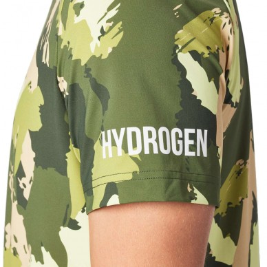 T-shirt Hydrogen Brushed Camo Tech green
