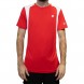 T-shirt Hydrogen Inlay Tech red white