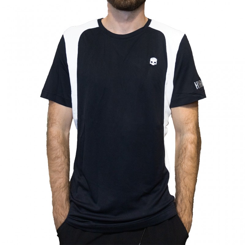 T-shirt Hydrogen Inlay Tech black white