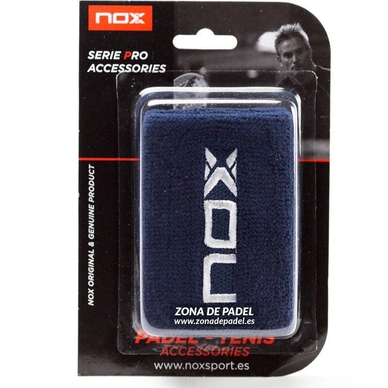 Wristbands Nox Blue with White Logo Wristbands Nox Blue with White Logo