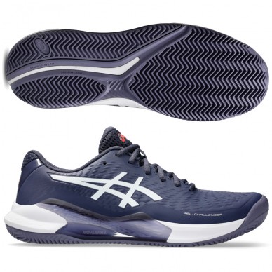 Asics Gel Challenger 14 Clay indigo fog white 2025 padel shoes