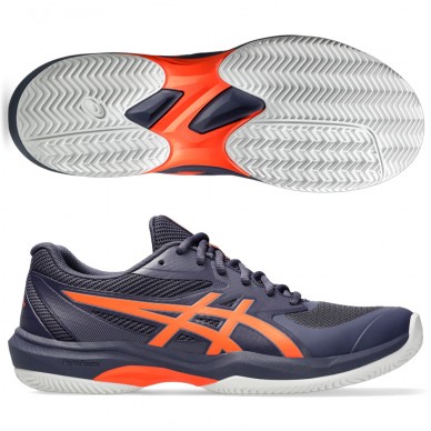 Asics Game FF Clay indigo fog nova orange 2025 padel shoes