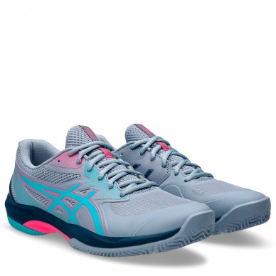 Asics Game FF grey blue energy aqua 2025 padel shoes