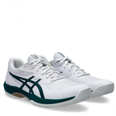 Asics Game FF Clay white saxon green 2025 padel shoes
