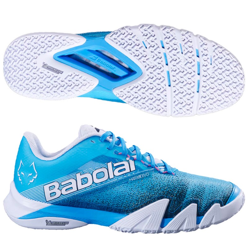 Babolat Jet Premura 2 Men Lebron Cyan Blue White 2025 Padel Shoes Babolat Jet Premura 2 Men Lebron Cyan Blue White 2025 Padel Shoes