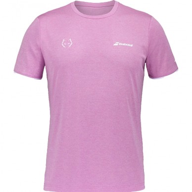T-shirt Babolat Crew Neck Tee Lebrón Pink