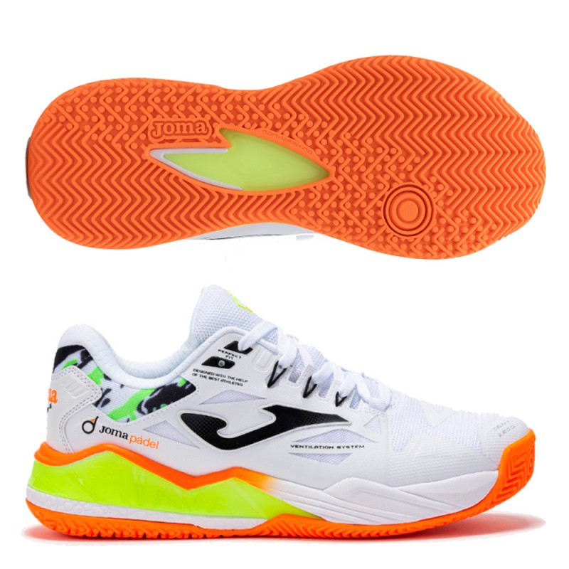 Joma Spin Men 2502 white 2025 Padel Shoes Joma Spin Men 2502 white 2025 Padel Shoes