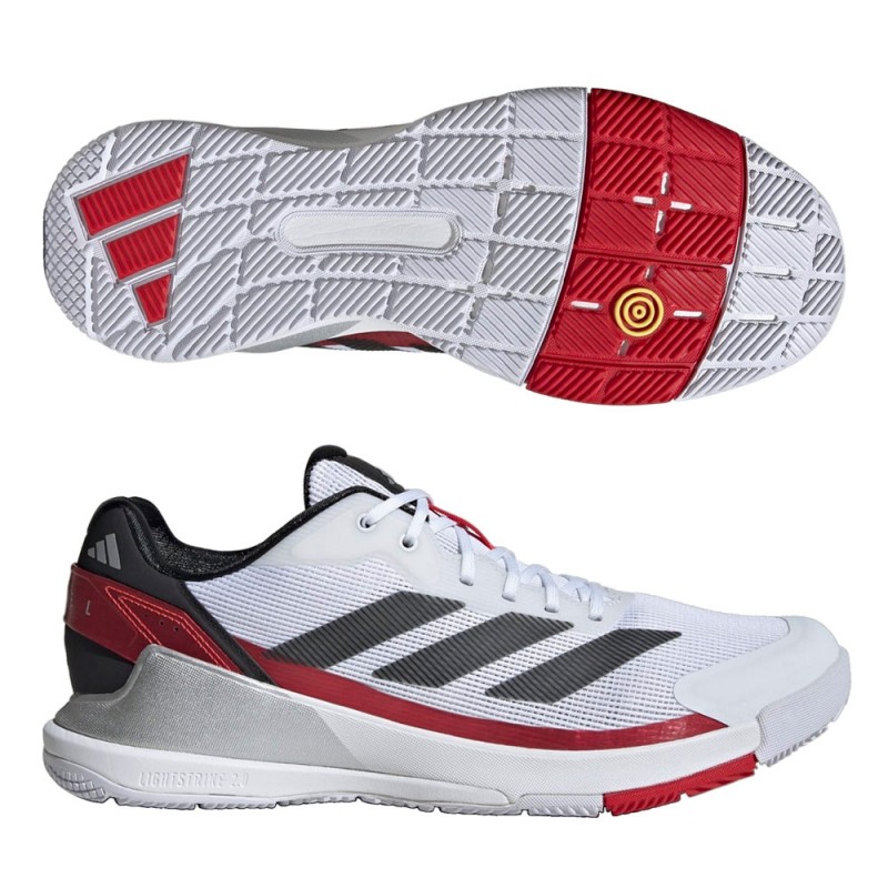 Adidas Crazyquick LS Padel M FTWR White core black 2025 Padel Shoes