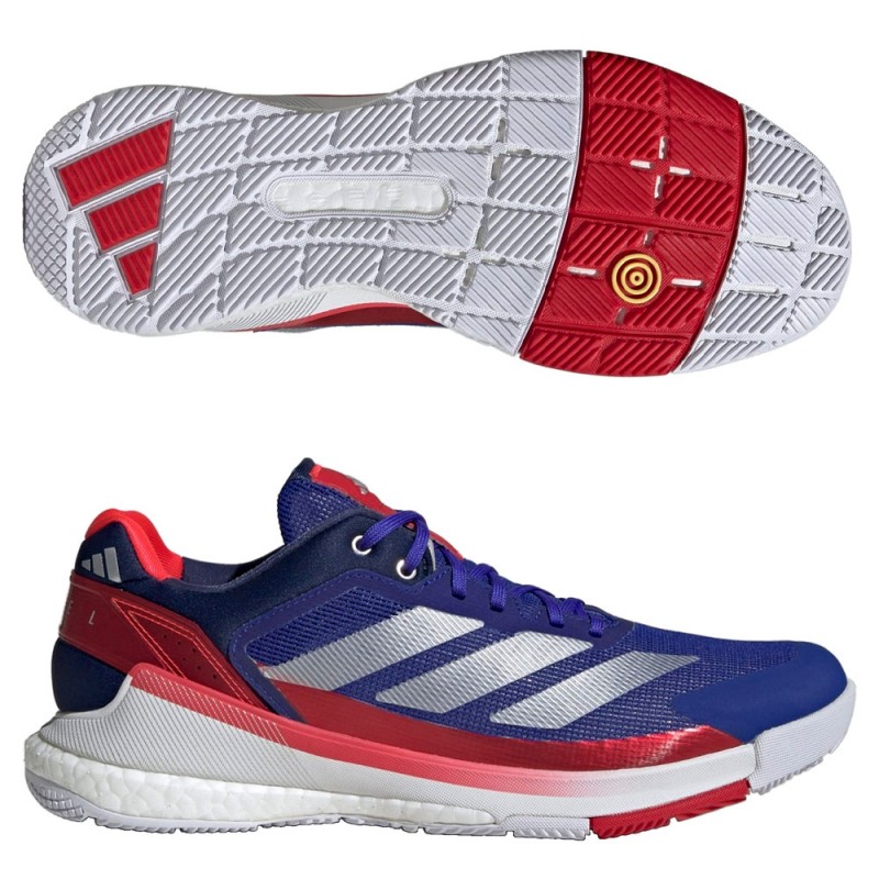 Adidas Crazyquick Boost Padel M Lucid Blue Silver 2025 Padel Shoes Adidas Crazyquick Boost Padel M Lucid Blue Silver 2025 Padel Shoes