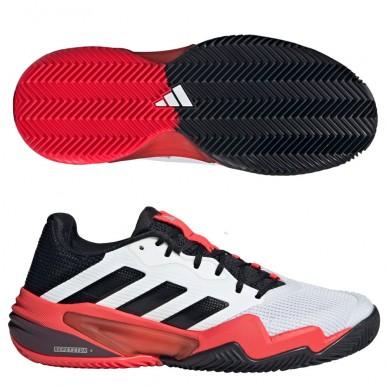 Adidas Barricade M Clay FTWR White Core Black 2025 Padel Shoes