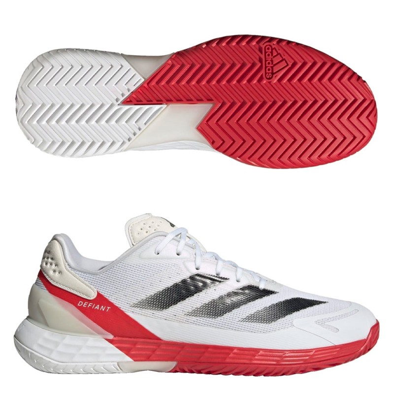 Adidas Defiant Speed 2 M FTWR White Core Black 2025 Padel Shoes Adidas Defiant Speed 2 M FTWR White Core Black 2025 Padel Shoes