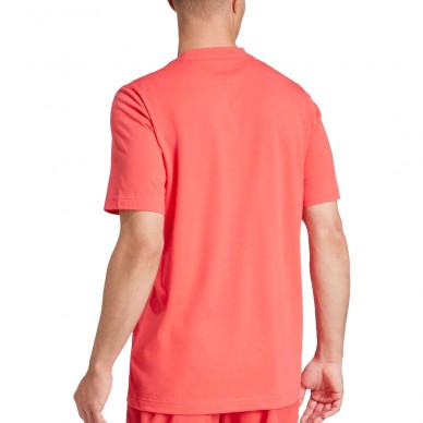 T-shirt Adidas M TNS Logo red