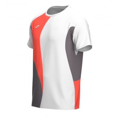 T-shirt Joma Torneo white coral