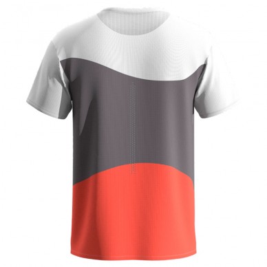 T-shirt Joma Torneo white coral