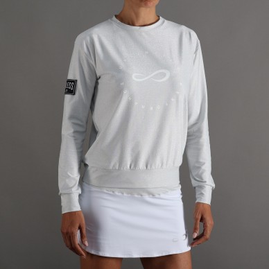Sweatshirt Endless Inner Tech Silver