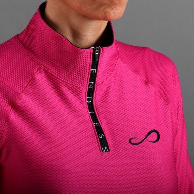 Sweatshirt Endless Kirsch Iconic Deep Fuchsia