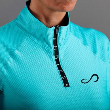 Sweatshirt Endless Kirsch Iconic Aqua
