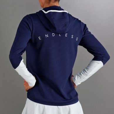 Sweatshirt Endless Breath Line Navy