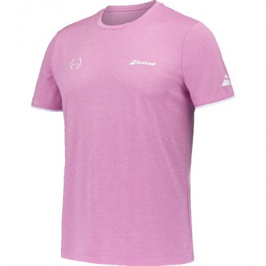 T-shirt Babolat Crew Neck Tee Lebrón Pink