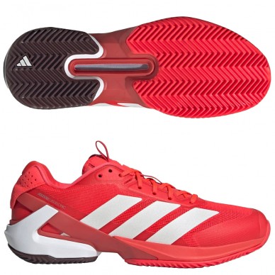 Adidas Adizero Ubersonic M CL lucid red 2025 padel shoes