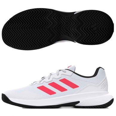 Adidas Gamecourt 2 M FTWR White Lucid Red 2025 Padel Shoes