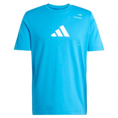T-shirt Adidas M Padel Light blue