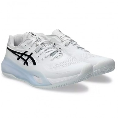 Asics Gel Resolution X Clay white black 2025 Padel Shoes