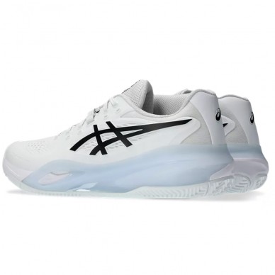 Asics Gel Resolution X Clay white black 2025 Padel Shoes