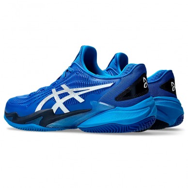 Asics Court FF3 Novak Clay Tuna Blue Pure Silver 2025 Padel Shoes