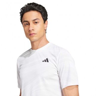 T-shirt Adidas Club Graph blanca