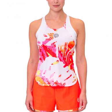 T-shirt Bidi Badu Wild Arts Tank white pink