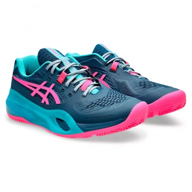 Asics Gel Resolution X Padel mako blue hot pink 2025 Padel Shoes