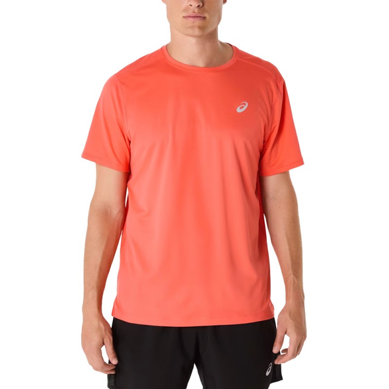 Asics Core SS Top coral t-shirt Asics Core SS Top coral t-shirt
