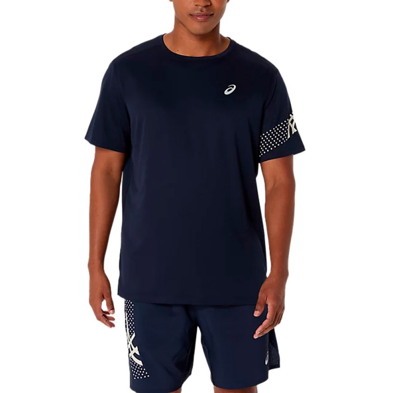 Asics Icon SS Top navy blue T-shirt Asics Icon SS Top navy blue T-shirt