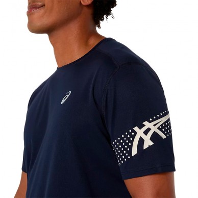 Asics Icon SS Top navy blue T-shirt