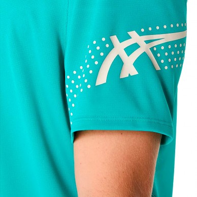 T-shirt Asics Icon SS Top turquoise