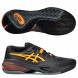 Asics Gel Resolution X Clay black shocking orange 2025 padel shoes