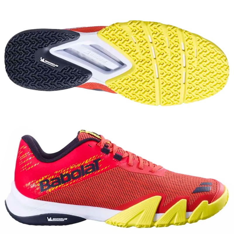 Babolat Jet Viva Men poppy red 2025 Padel shoes Babolat Jet Viva Men poppy red 2025 Padel shoes