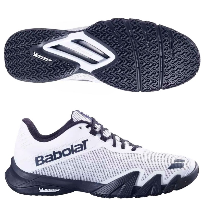 Babolat Jet Viva Men white black 2025 Padel shoes Babolat Jet Viva Men white black 2025 Padel shoes