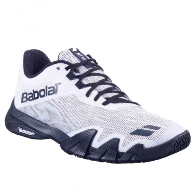 Babolat Jet Viva Men white black 2025 Padel shoes