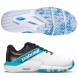 Babolat Movea 2 Men white cyan blue 2025 Padel shoes