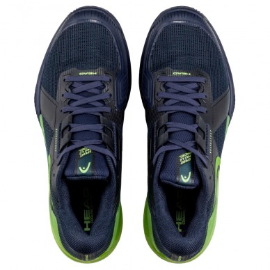 Head Sprint Pro 4.0 navy lime 2025 Padel shoes