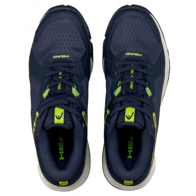Head Motion Team navy lime 2025 Padel shoes