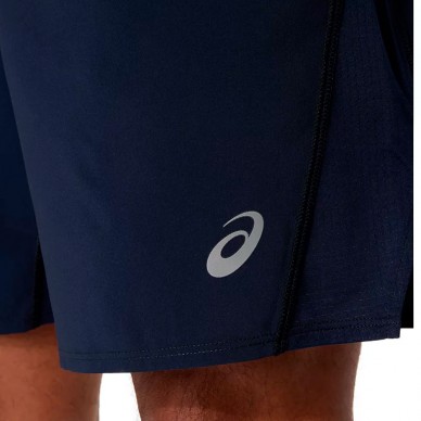 Short Asics Icon 7In navy blue