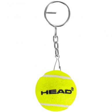 Keychain Head Mini Ball yellow