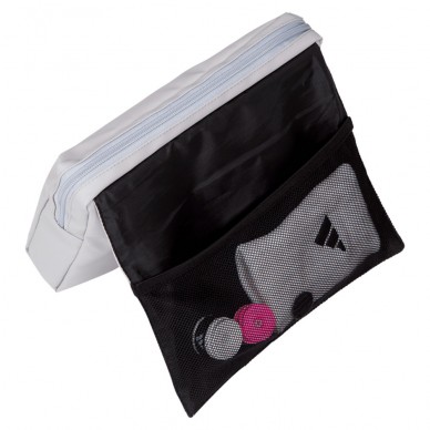 Adidas 3.4 white 2025 toiletry bag