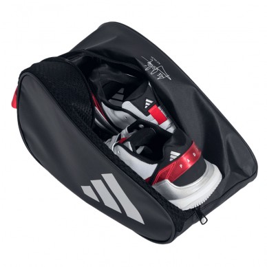 Adidas 3.4 Black Red 2025 Padel Shoes Bag
