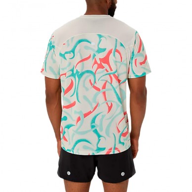 T-shirt Asics Road All Over Print multicolor