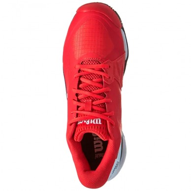 Wilson Rush Pro Ace Clay red white 2025 padel shoes